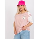 RELEVANCE Blouse-RV-BZ-7830.30-light pink | Shoptok.si