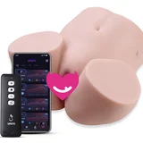 SA004-APP Sinloli Intelligent Realistic Sex Doll Masturbator 10 Thrusting & Vibrating Modes with App & Remote Control