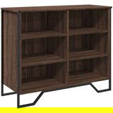  Komoda boja smeđeg hrasta 91x35 5x74 5 cm od konstruiranog drva | shoptok.hr