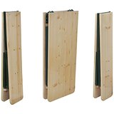  Sklopivi pivski stol s 2 klupe 220 cm od jelovine | shoptok.hr