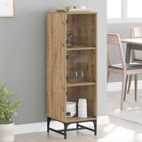 vidaXL Highboard hrast artisan 35 x 37 x 117 cm Konstruirano drvo Cijene