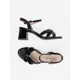 GOODIN Black heeled sandals | Shoptok.si