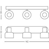 Philips Spot svetiljka SLEET 3xE14/25W/230V | Eponuda.com