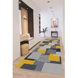  Staza sa gumenom podlogom 80x400cm - Žuto - sivi pravougaonici, VSH-044 Cene