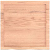 Stolna ploča svjetlosmeđa 60 x 60 x 4 cm tretirana hrastovina | shoptok.hr