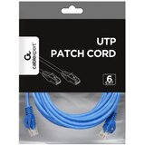 Gembird PP6U-3M/B Mrezni kabl, CAT6 UTP Patch cord 3m blue | Eponuda.com