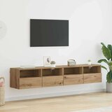 TV zidni ormari Zidne 2 pcs Umjetnički hrast 80 x 30 x 30 cm | shoptok.hr