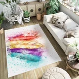 tepih 130cm x 190cm Šareno perje