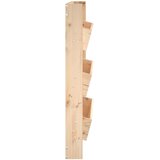  Zidna sadilica s 3 razine 60 x 18,5 x 110 cm masivna borovina | shoptok.hr