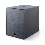  Predalnik durable idealbox plus 7-delni črn DURABLE | Shoptok.si