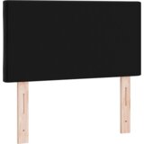  LED vzglavje z LED lučmi Geometrični Črna 80 cm Žamet, (5000044015) | Shoptok.si
