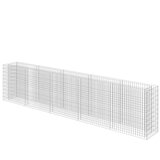  Gabionska sadilica od pocinčanog čelika 450 x 50 x 100 cm | shoptok.hr