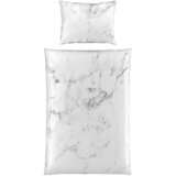 Esposa obojestranska posteljnina uni satin 140/200 cm saten siva | Shoptok.si