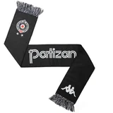 Muški šal Partizan V5, Crno-beli