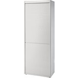 eurokraft pro ANNY - Omara z rolojem, 5 polic, svetlo siva / svetlo siva | Shoptok.si