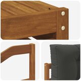  Set vanjskih sofa 6 kom. Prirodna i antracit | shoptok.hr