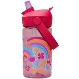 lonček THRIVE FLIP STRAW KID`S 0,4 L Rainbow Floral