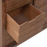 vidaXL za pohranu od masivne jelovine 64 x 33,5 x 75 cm smeđi | shoptok.hr