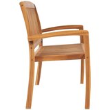  Složiva vrtna klupa s jastukom 159 cm od masovne tikovine | shoptok.hr