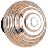 REALITY Jantarna steklena LED stenska svetilka na USB ø 15,5 cm Earl – Cene