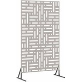  Zaslon za privatnost 100 x 50 x 180 cm Otporni čelik Rđa | shoptok.hr