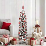 vidaXL Umestno božično drevo Zelena 150 cm PVC in Jeklo in Plastika | Shoptok.si