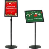  Stojalo za plakat srebrna a3 PVC in jeklo, (5000201079) Slike