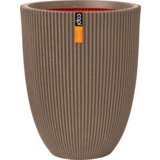  Eleganten cvetlični lonec "Groove" 34x46 cm - taupe Cene