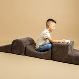 MeowBaby Kaki krpo penasto igrišče 250x45x30 cm Montessori - | Shoptok.si
