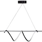 Opviq tauri black-yellow light black chandelier Cene