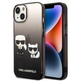 Karl Lagerfeld futrola za iPhone 14 black K & choupette centered grad ( GSM167641 )