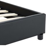  Okvir za krevet od umjetne kože crni 120 x 200 cm | shoptok.hr