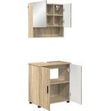  Set namještaja za kupaonicu 2 kom. Sonoma hrast 61 x 35 x 64 cm | shoptok.hr