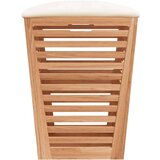 vidaXL Kupaonski stolac 40 5 x 40 5 x 56 cm od masivnog drva oraha | shoptok.hr