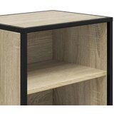 vidaXL Nočna omarica 2 kosa sonoma hrast 40x31x50 cm inž. les/kovina Cene