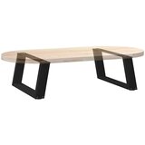  Noge za klub stolić U-oblik 2 kom Crne 60 x (30-31) cm Čelik | Eponuda.ba