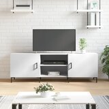 TV ormarić bijeli 150 x 30 x 50 cm od konstruiranog drva | shoptok.hr