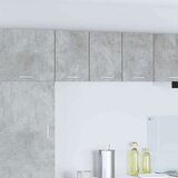 vidaXL Viseča omarica Riga 2 pcs Beton sivo in bela 30 x 31 x 40 cm | Shoptok.si