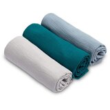Sensillo Muslin pelena uniforma plava (pakiranje - 3 kom) | shoptok.hr