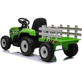 Beneo 12V Dječji traktor na akumulator s prikolicom zeleni | Shoptok.si