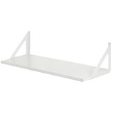 DOLLE Nosač za zidne police (D x Š: 60 x 25 cm, Opteretivost: 50 kg, Bijele boje, Čelik) Cijene