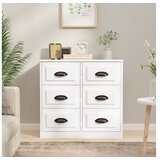  Komoda bijela 70 x 35 5 x 67 5 cm od konstruiranog drva | shoptok.hr