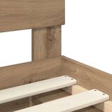  Konstrukcija postelje Oreh 140 x 190 cm Konstruiran les, (5000104493) | Shoptok.si