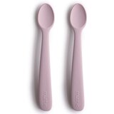 Mushie Silicone Feeding Spoons žličica Soft Lilac 2 kom | shoptok.hr