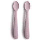 Mushie Silicone Feeding Spoons žlička Soft Lilac 2 kos