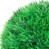 vidaXL Umetni pušpani okrogli z LED lučmi 4 kosi zelene 12 cm | Shoptok.si