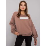 ex moda Sweatshirt-EM-BL-652.13P-light brown Cijene