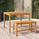vidaXL Vrtni blagovaonski stol 90 x 90 x 74 cm masivno bagremovo drvo cijene