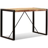  Blagovaonski stol od masivnog obnovljenog drva 120 cm | shoptok.hr