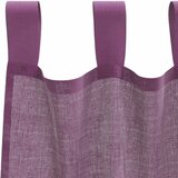 Voile zavjese s petljama 2 kom. ljubičaste 140x225 cm | Shoptok.si